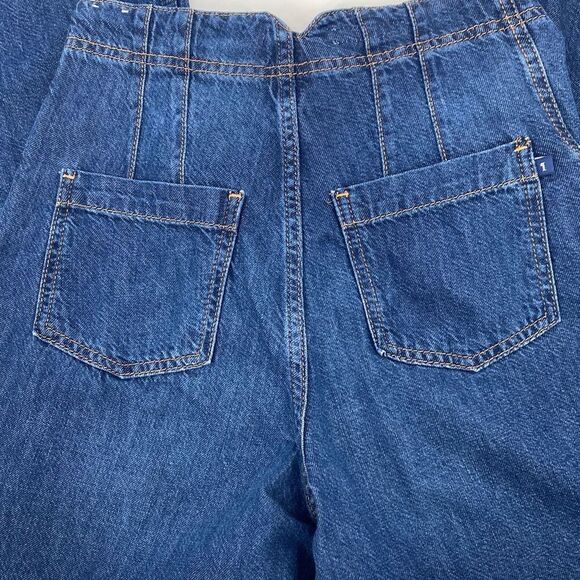 Anthropologie | Pilcro Flare Button Front High -Rise Wide Leg Flare Jeans The Up - Picture 4 of 16